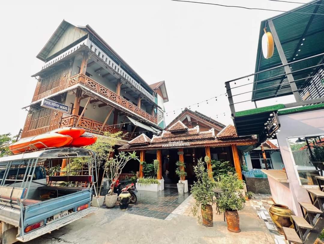 Vangvieng Pool House Hotel Vang Vieng Esterno foto